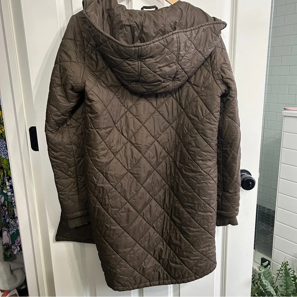 Great used condition Weatherproof lightweight quilted puffer midlength coat sz M - Picture 7 of 8